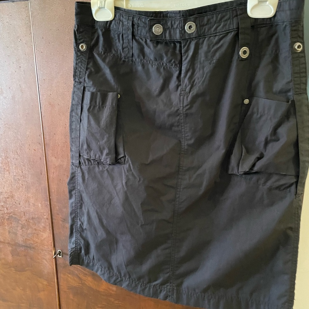 Diesel black 100% cotton skirt Sz. 27